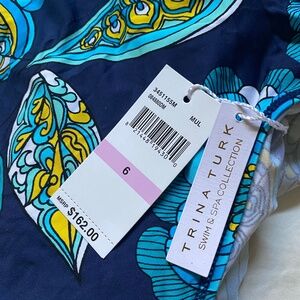Trina Turk Swim and Spa collection, NEW with tags Size 6 one piece